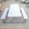 collapsible picnic table with benchs