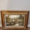 Framed oil/canvas artwork signature says J. Casamada