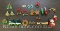 Christmas Jewelry Earrings And Pins Reindeer Trees reefs