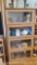 Wooden/glass Lawyers cabinet 60in tall 28in wide