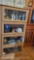 Wooden/glass lawyers cabinet 60in tall 28in wide