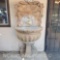Cast stone waterfoutian with pump