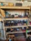 Boltless Rack Shelving with Tools Drummond shop-vac chicago electric ryobi etc