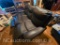 Leather 3 person Couch Recliner some wear