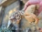 decor lot - pottery plants wheels hand water pumps etc