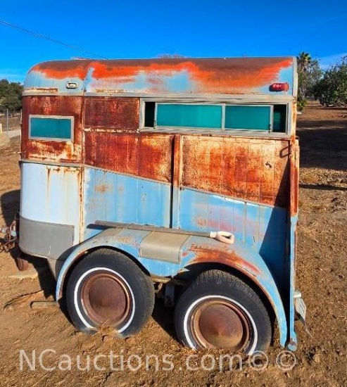 Horse Trailer Single Flat Tires