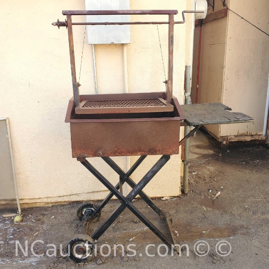 Steel Santa Maria style BBQ