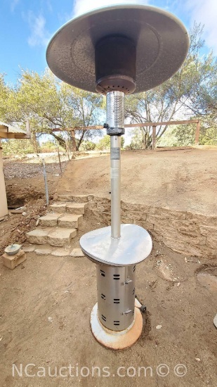 Stainless steel propane patio heater model L-PH018PSS