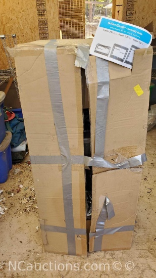 Aero Garden vertical wall of growth frame in original box with manuel/instructions