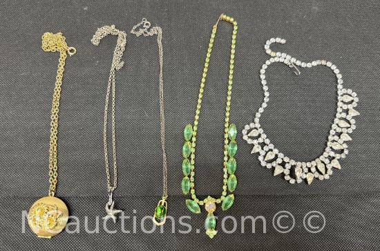 Fancy Necklaces Locket Starfish Gemstones