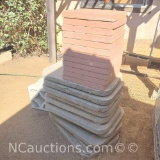 Various pavers/CMU blocks approx.25 total