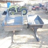2 tow dump carts Craftsman a
