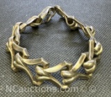 Unique Silver 925 Linked Bracelet 53.88 Grams