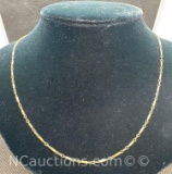 Gold Filled Necklace 1.71 Grams