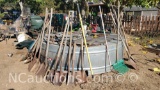 Large lot mostly Landscape tools shovels picks rakes hand saws more