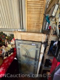 Glass Window and Shutters