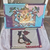 Stained glass pieces 2 units