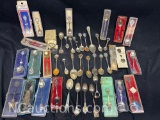 Collection commemorative spoons