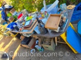 Misc lot - VIntage Glass frames toys etc