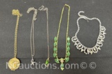 Fancy Necklaces Locket Starfish Gemstones