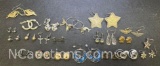 Earrings Snowflakes Flowers Stars