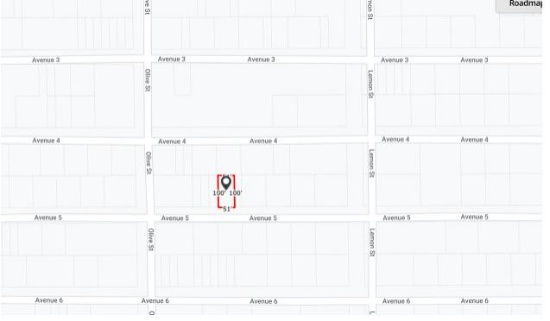 APN # 247-071-39-00-1 5,124 Sqf Vacant land
