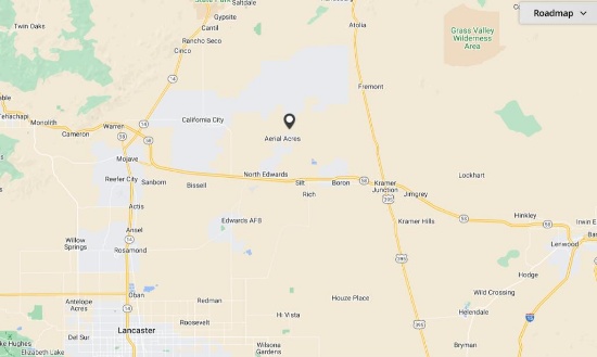 APN # 351-492-06-00-4 54,500 Sqf Flat Vacant land North Edwards Corner Lot Zoned Residential