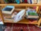 bookshelf and its contents