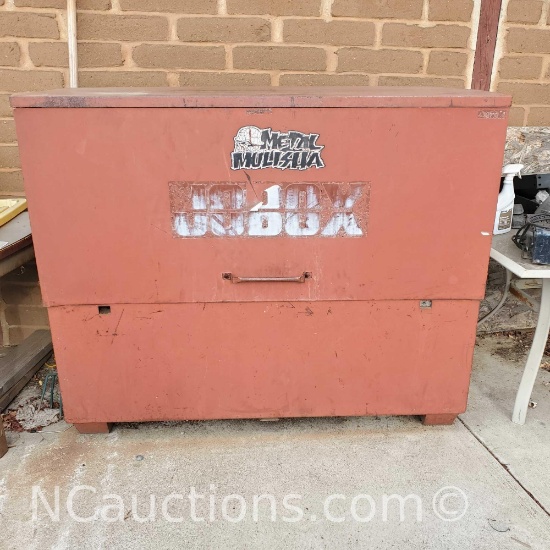 JoBox large locking toolbox gangbox and contents