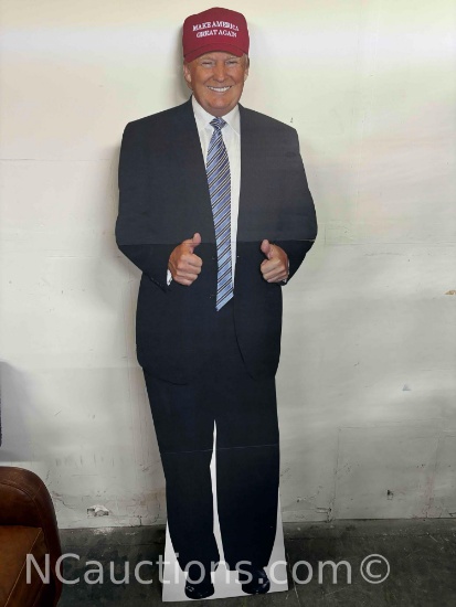 Donald Trump over 6 foot cardboard cut out