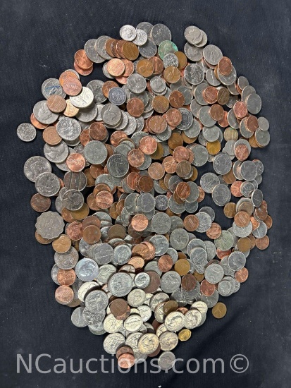 4 pounds of coins