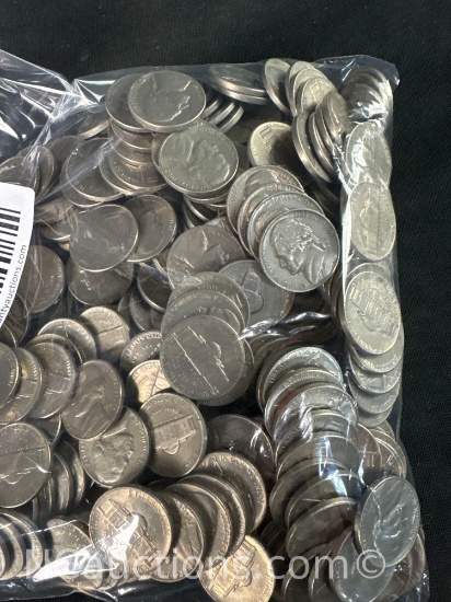 Over 2lbs Nickels 70s 80s