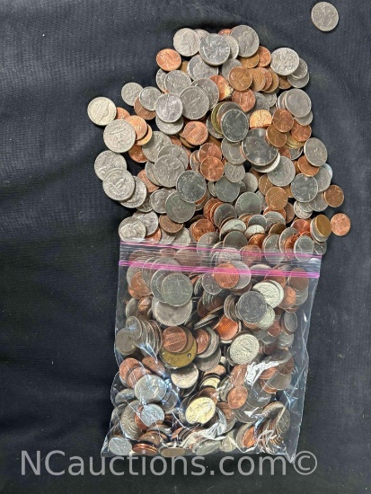5 pounds of US coins