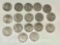 17 Kennedy Half Dollars 1970s-2000s