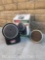 Coleman Powercat portable catalytic space heater and a smaller propane catalytic heater