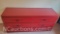 Vintage red 6 dewar horizontal dresser