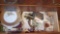 Drawer of misc collectors plates kitchenware