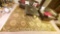 Large authentic wood pile rug made in India 140in tall 108in wide