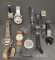 Box Of Watches Timex Pulsar Cartier