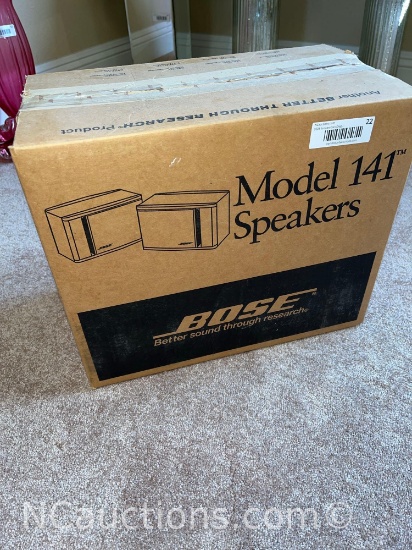Bose Model 141 Speakers and Computer Monitor Stereo System
