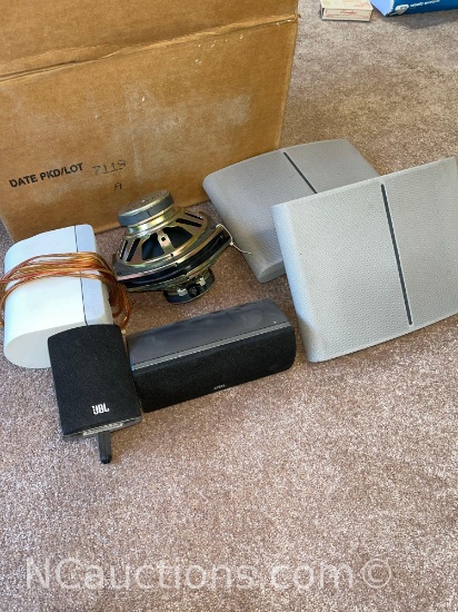Bose Yamaha JBL speakers