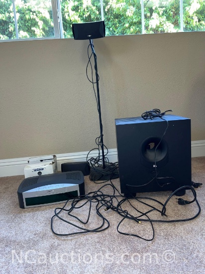 Bose JBL speakers