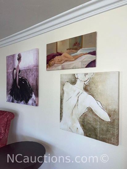 Decorative Women Art signed Bertha