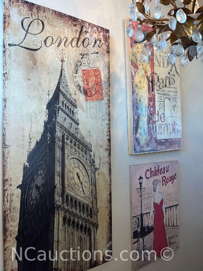 Decorative France and London Art