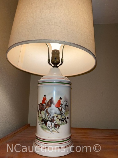 Jockey Lamp and Photo