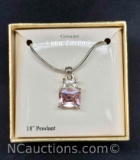 Cubic Zirconia Pendant NIB CZ