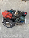 Misc battery electric powered tools palm sander belt sander skillsaw grinder drill jigsaw