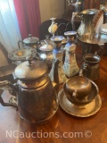 Oneda, Sheffield, Roger Brothers silver plated Tea set misc.