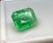 Emerald Cut Green Emerald Gemstone 6.45Ct