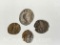 4 Roman Imperial Billon (Alloy containing Silver & or Gold with Base of Bronze/Copper) Antoninianus